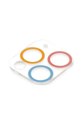 Newface Apple iPhone Uyumlu 11 Pro Max Renkli Kamera Lens Koruma Cam Semeglbl - 63 - Pembe-mavi