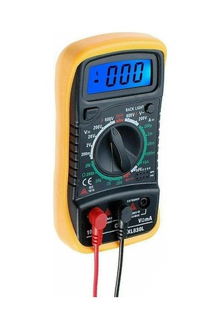 El Dijital Multimetre Lcd Taşınabilir Voltaj Test Cihazı Metre Multimetro Multimetre Veri Tutma Fonksiyonu