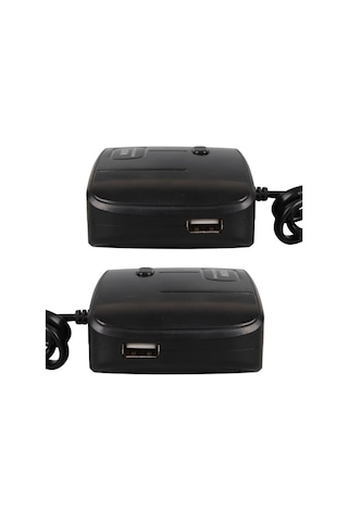 Olesson 1635 12-24v Çift Usb Girişli 100w 70 Cm Kablolu 3 Lü Araç Çakmak Çoklayıcı 100x66x40mm
