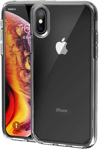 Apple Uyumlu iPhone Xs 5.8 Kılıf Zore Coss Kapak Renksiz
