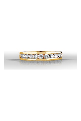 Kuyumcudukkani Tamtur Alyans Yüzük-10001-g-w Gold