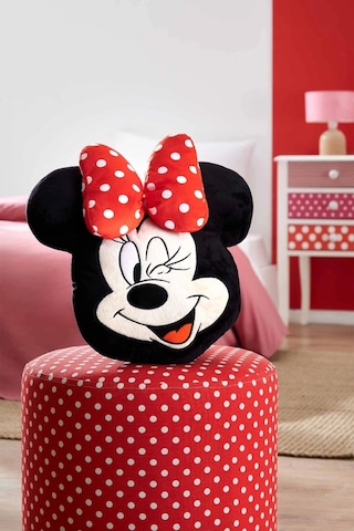Özdilek Lisanslı Dekoratif-3d Minniemouse Embroide-kırlentyastığı