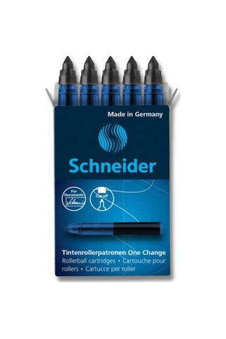 Mavi One Change Pilot Kalem Yedeği 5 Li 1 Paket Schneider One Cha
