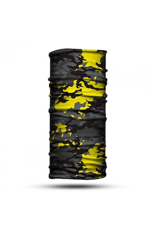 Vexo Camouflae Baf Bandana Sarı