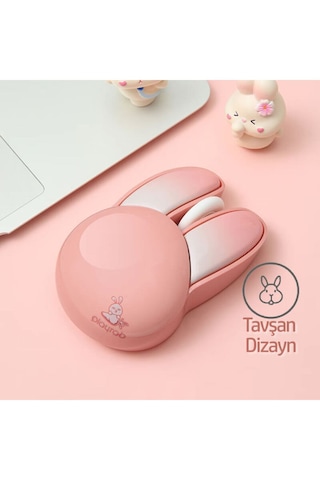 M6 Playrab Tavşan Kablosuz 2.4g Wireless Mouse 1200 Dpı