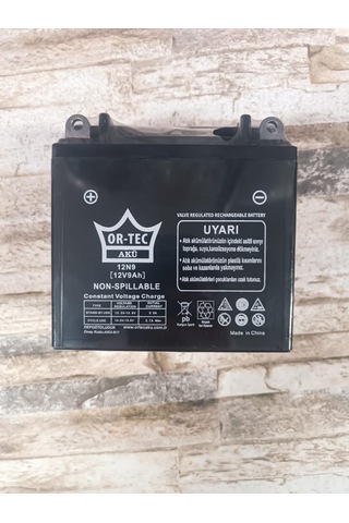 Ortec 12n9 12v 9ah Motosiklet Aküsü 2026