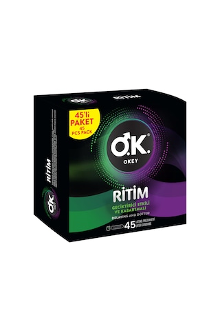 Okey Ritim Prezervatif 45'li