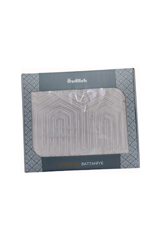 Özdilek Prestige Çift Kişilik Battaniye 220x240 Kristal Gri Yeni Gri
