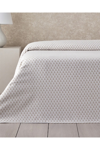 Pure Leaves Ecosoft Çift Kişilik Pike 200x220 Cm Bej Bej