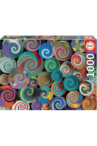 Educa 1000 Parça Renkli Afrika Sepetleri Puzzle