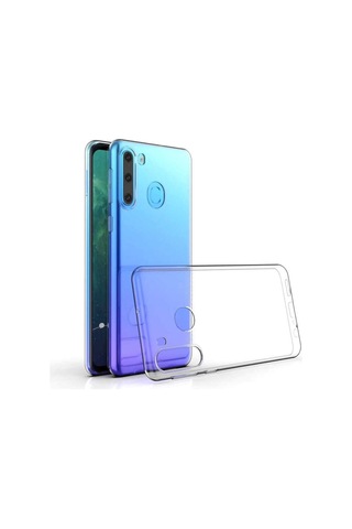 Samsung Galaxy Uyumlu A11 Lüks Şeffaf Silikon Kılıf