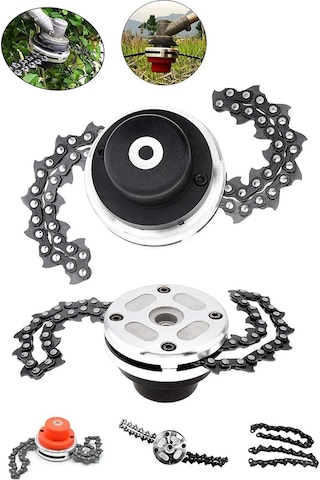 Stanvolt Universal Motorlu Tırpan Metal Başlık Zincirli