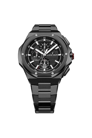 Jacques Philippe Jpqgc488317xs Erkek Kol Saati Ve Yedek Kordon Siyah
