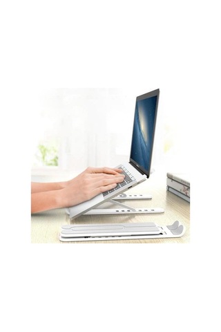 Ayarlanabilir Plastik Dizüstü Destek Tabanı Katlanabilir Stand