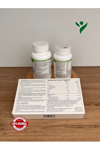 Herbalife Erkekler İçin 2 Vitamin - Xtra-cal Kalsiyum - Herbalifeline Max Omega 3'lü Set