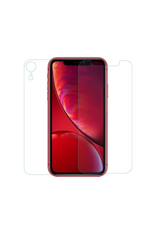 Apple Uyumlu iPhone Xr Ön Arka Nano Kırılmaz Cam Ekran Koruyucu