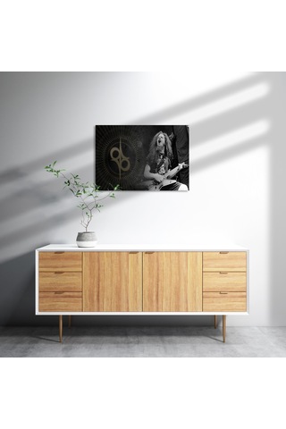 Cakasepetim Dimebag Darrell Elektrogitar Ahşap Mdf Tablo