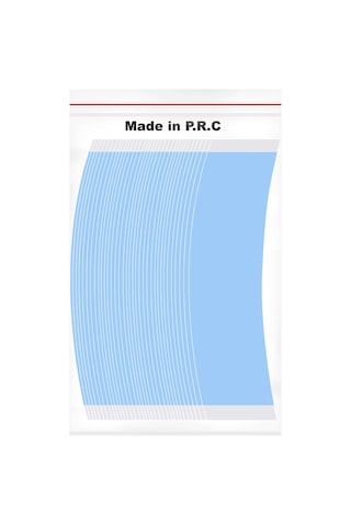 Lace Front Muadili Protez Saç Bandı Oval C 2,0 X 7,5 Cm 36 Adet