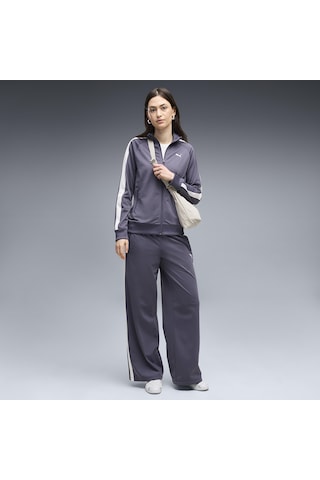 Puma T7 Track Kadın Mor Günlük Stil Eşofman Üstü 69246635