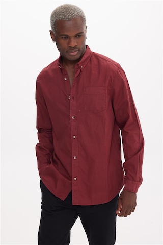 Snoop Bordo Basıc Gömlek Bordo