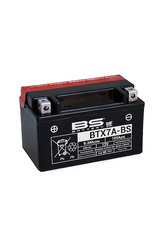 Bs Btx7a-bs 2005-2015 Sym Mio 100 Uyumlu Akü Sulu Akü