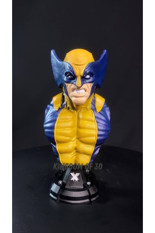 Wolverine Büst, X-men Figür, Marvel Comics, Marvel Heykel