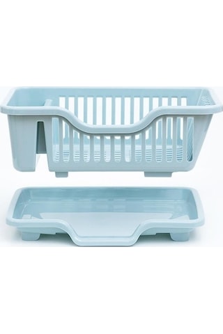 Pazly Beyaz Bulaşık Kurutma Rafı Mutfak Eşyası Drenaj Tahtası Damlalıklı Tezgah Organizatörü Yemek Takımı Depolama Rafı Beyaz Beyaz