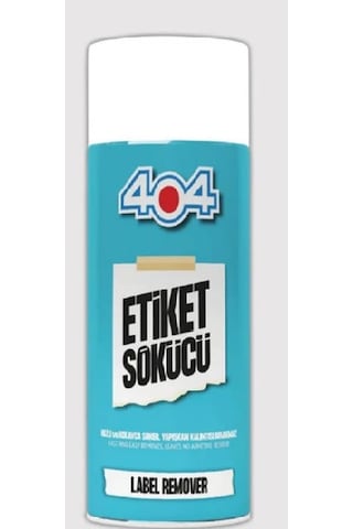 404 Etiket Sökücü Sprey 200 Ml 404 Etiket Sökücü Sprey 200 Ml