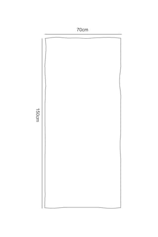 Leopar Desenli Yüksek Su Emici 70x150cm Plaj Havlusu Renkli