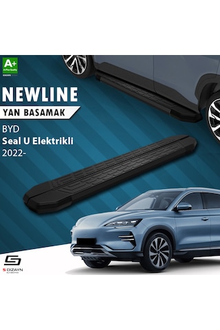 S-dizayn Byd Seal U Elektrikli Newline Siyah Yan Basamak 193 Cm 2022 Üzeri A+ Kalite