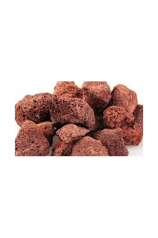 Pomza 4 KG 2-4 cm Kırmızı Pomza Tarım Pomzası Pomza Taşı Lav Taşı Cüruf Madeni Pomza Ponza