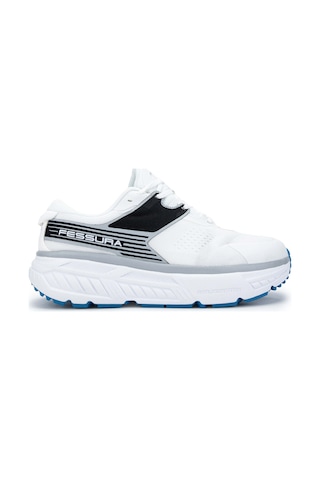 Fessura Erkek Tekstil Beyaz/siyah Sneakers & Spor Ayakkabı 1001 Trx001 Erk Ayk Y24 Whıte/black Çok Renkli