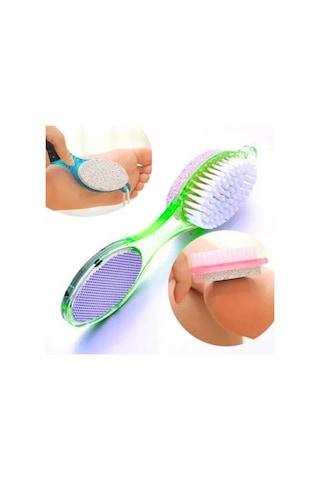 Törpülü Fırçalı Topuk Taşı 4in1
