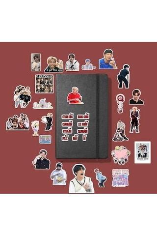 Stray Kids Kpop/bullet Journal Defter Çıkartma Ajanda Laptop Etiket, 8684576505491 Genel