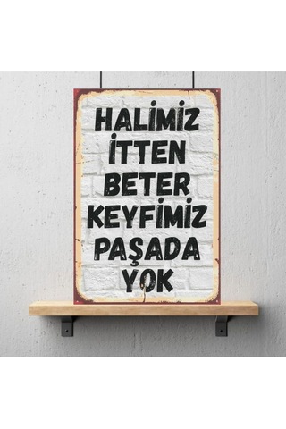 Ahşap Retro Mdf Poster , Komik Sözler , Duvar Yazıları , Manzara , Tarih , Edebiyat - Tbl0341