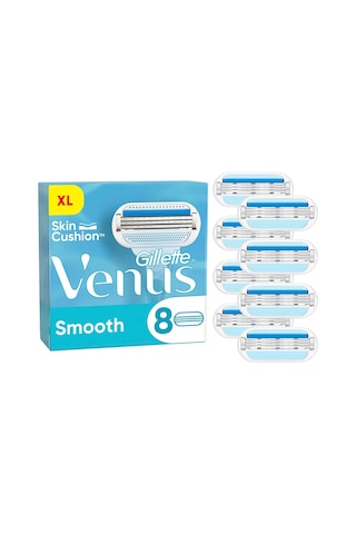 Gillette Venus Smooth Tıraş Bıçağı Yedeği 8'li