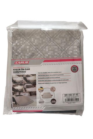 Replax Kışlık Otomobil Araç Ön Cam Koruyucu Kar Buz Önleyici Katmanlı 150x96 Cm
