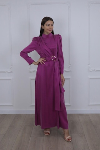 Senna Kendra Dress Fuşya Fuşya