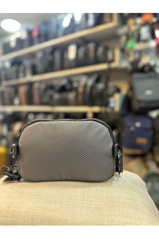 Trg Polo Gri Su Geçirmez Kumaş El Omuz Çantası Açık Gri