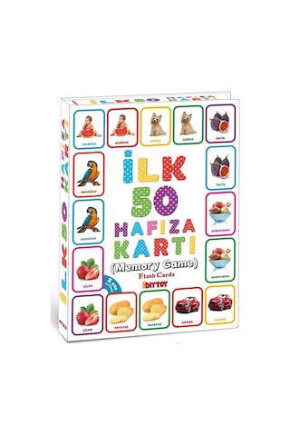 Dıy Toy İlk 50 Hafıza Kartı 4 Adet