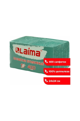 Laıma Ev İçin Düz Renkli 400 Adet Kağıt Peçete 138789930 Yeşil