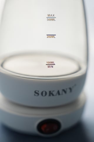 Sokany YLW-607 600 W Cam Elektrikli Türk Kahvesi Makinesi