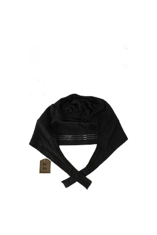 Silikonlu Düz Bone Kaymayan Tesettür Hijab İç Bone Dikişsiz Siyah Çok Renkli