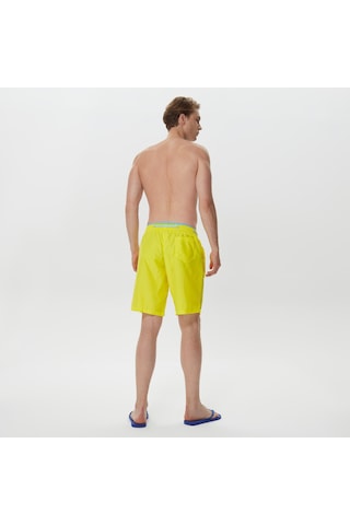 Moschino Erkek Sarı Deniz Şortu