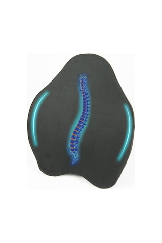 Overpazar Visko Yeni Nesil Bel Minderi Sırt Yastığı Minderi Sandalye Yastığı Koltuk Minderi Ortopedik Minder 60x40 CM