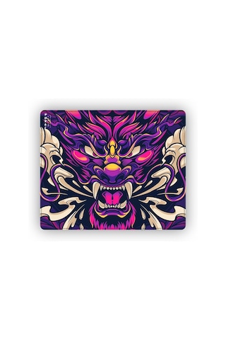 Porge Esports Edition Mouse Pad 48x40 Cm Gaming Oyuncu Mousepad Oni Dragon, 48x40 Cm 3mm Kalınlık