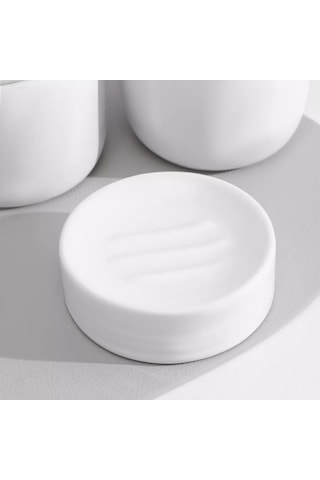 Denezo Banyo Ve Mutfak İçin Sabunluk, Lavabo Üzerinde Sabunluk 167951994 Beyaz