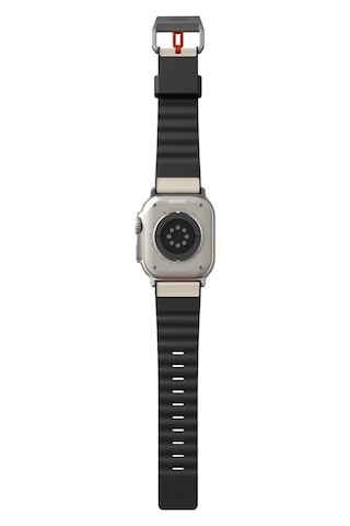 Watch Ultra Uyumlu Deri Kordon 49mm Skinarma Spunk Serisi Pu Strap Kayış Krem Krem