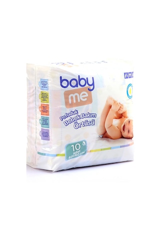 Baby Me Pofuduk Bebek Bakım Örtüsü 60 x 60 CM 10 Adet