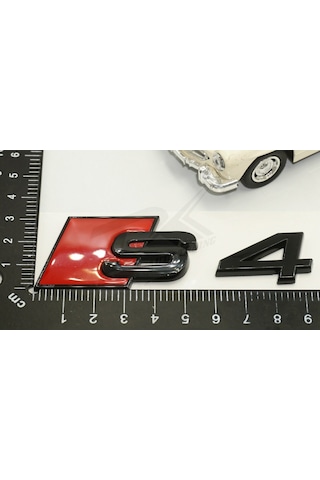 Dk Tuning Audi S4 Bagaj Parlak Siyah Abs Yazı Logo Amblem Arma